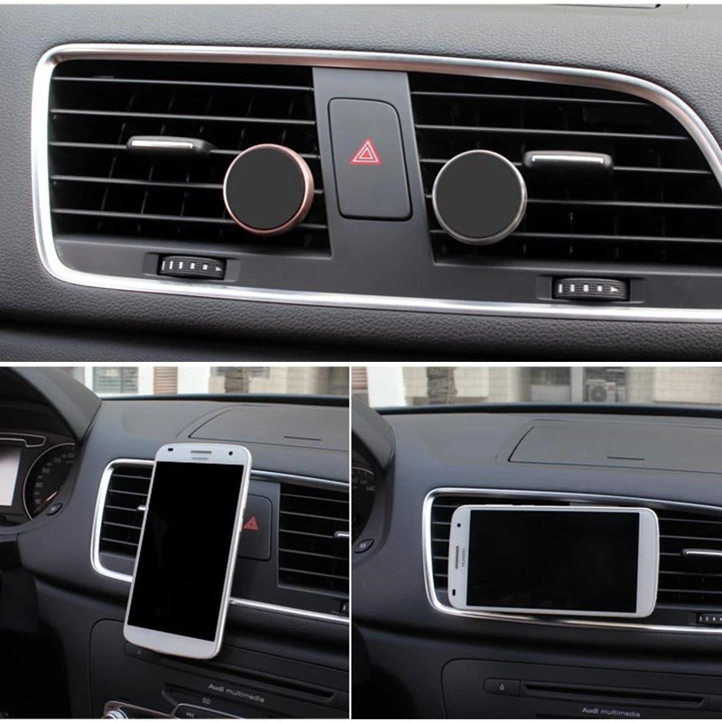 Автомобильный держатель для телефона Магнитный смартфона с вентиляционным