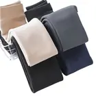 Новинка 2021, женские бархатные леггинсы с плюшевой подкладкой, осенне-зимние леггинсы с высокой талией, теплые брюки, леггинсы