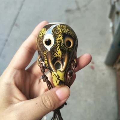 

Exquisite and exquisite ceramic pendant pendant exquisite six-hole ocarina trumpet
