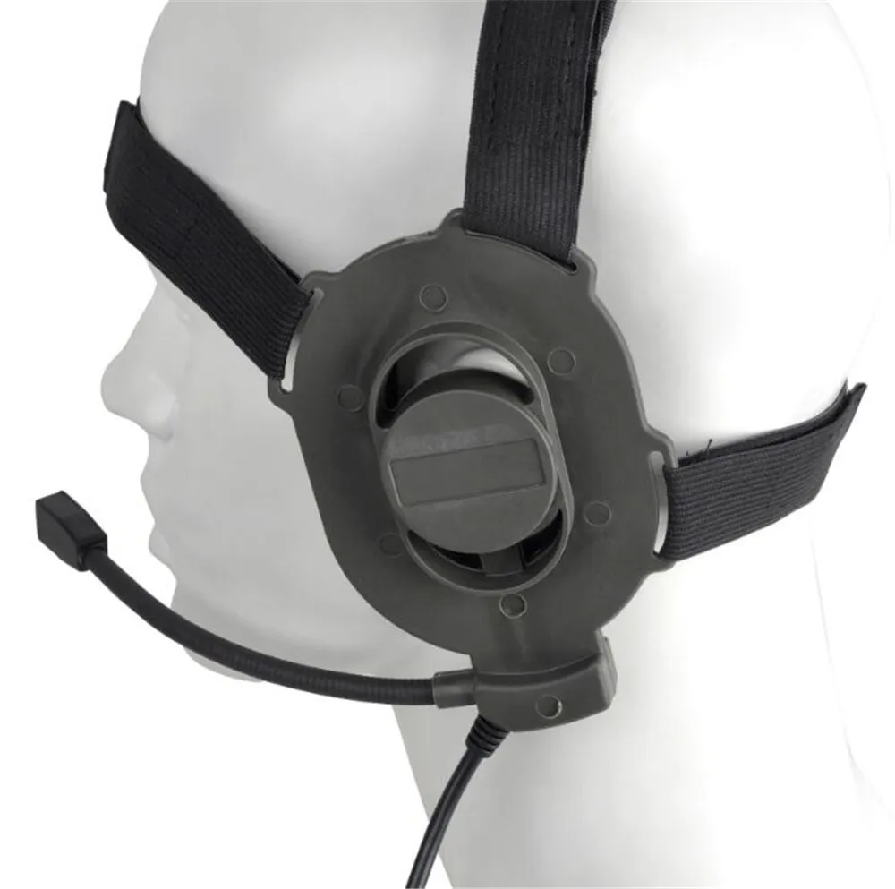 Регулируемая тактическая коммуникационная гарнитура Bowman Elite II односторонняя для