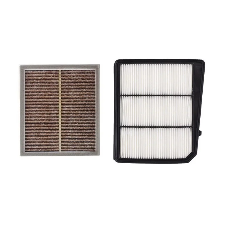 

Автомобильный воздушный фильтр + салонный фильтр 2 шт. для Nissan TITAN A61 2015-2019 5.6AT 2WD 4WD VK56VD модель Комплект фильтров OEM 16546EZ31A B7277EG01A