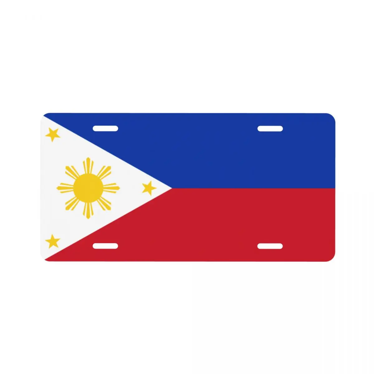 

license plate decoration 15cmX30cm Ft PHL PH Philippino Pilipinas Philippines Flag Logo