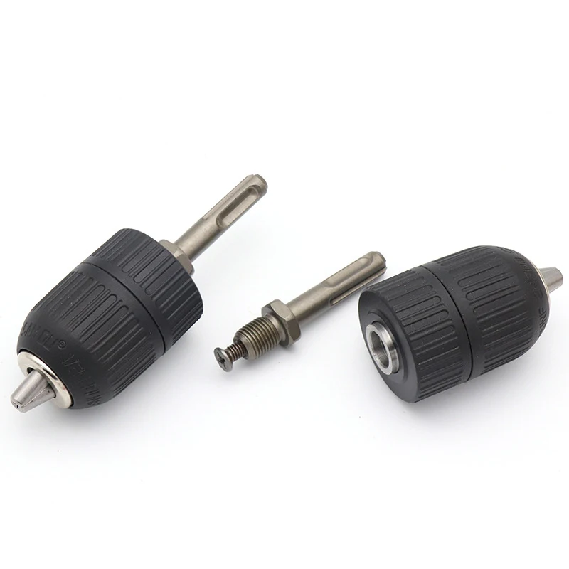 

2pcs Electric Hammer Transfer Drill Hand Grip Chuck 2-13mm Drill Chuck Triple Jaw Chuck