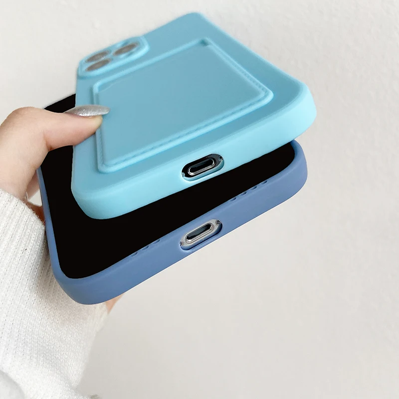 breakpoint phone case for iphone 13 pro max xr xs x card slot for mobile photo card 7 8 plus 11 12 iphone12 13 mini pocket cover free global shipping