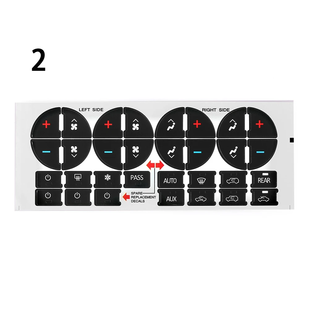 

Климат контроль Ремонт Замена внутренних частей Кнопка переменного тока наклейка Для Тахо пригородная Лавина Silverado Юкон