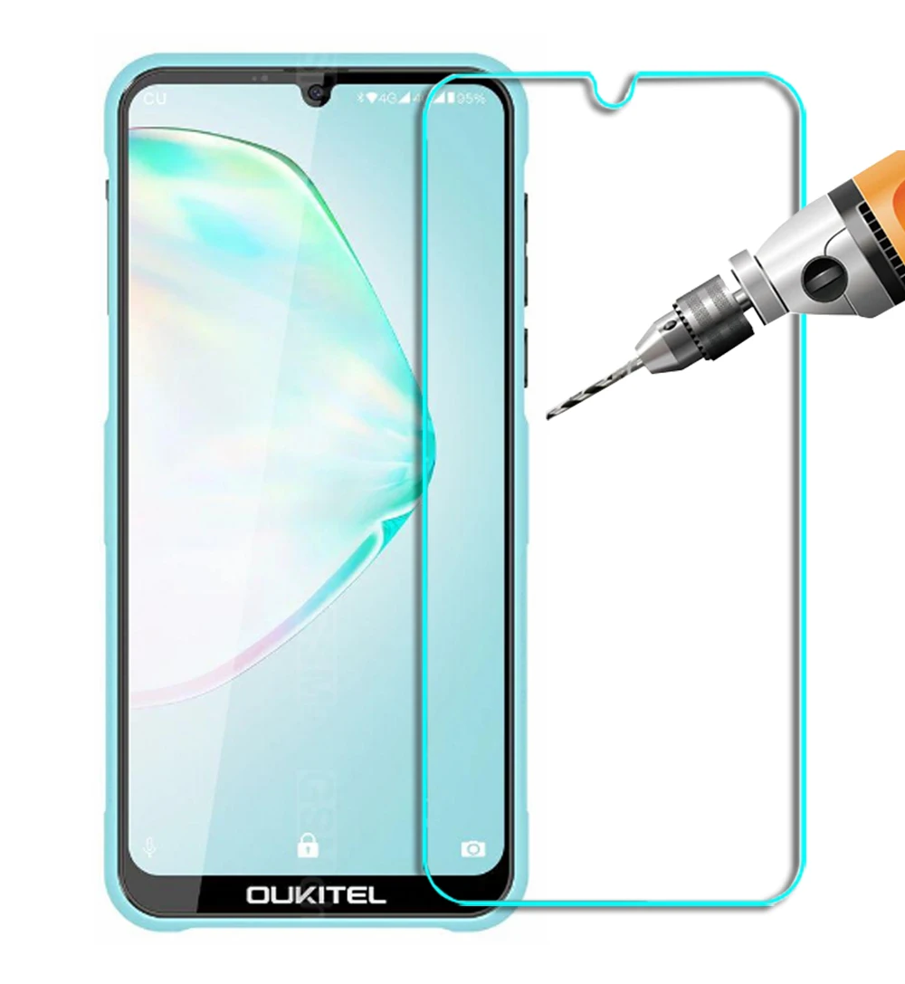 Защитное закаленное стекло 9H HD для Oukitel K5 WP6 C19 WP7 C12 Plus Y1000 Pro Кожаный чехол-книжка |