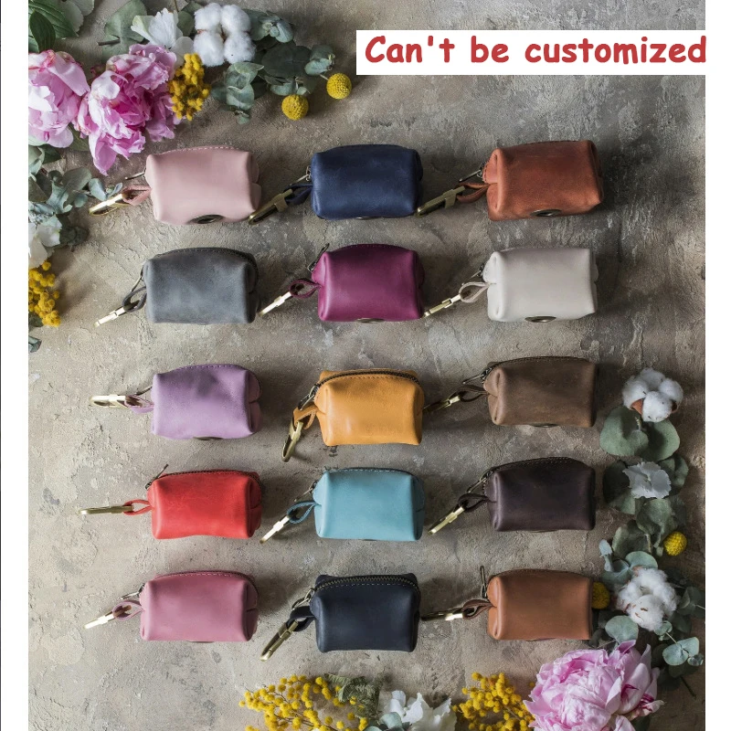 

Outdoor Dog Garbage Bag Holder Leather Dog Poop Bag Dispenser Portable Dog Waste Bag Distributor Pet Supplies Dog Accessories