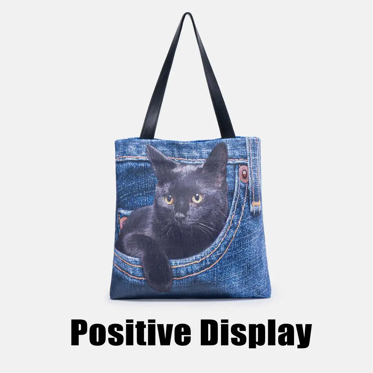Сумка на плечо для женщин дизайнерский бумажник из войлока с рисунком кошки
