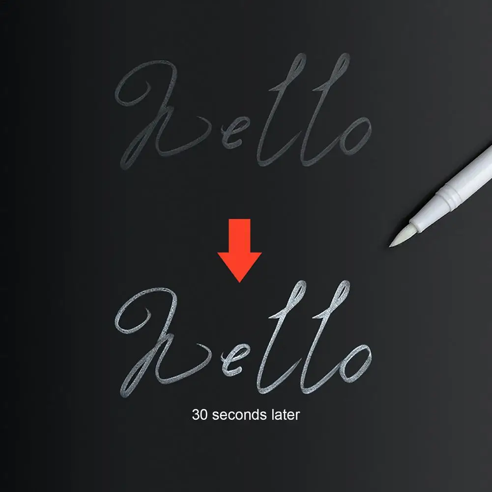 Пищевая пигментная ручка белая пищевая цветная пищевой маркер с двумя