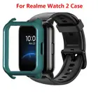 Чехол для часов Realme Watch 2 Pro, защитный чехол на весь экран, цветной чехол из поликарбоната с рамкой, аксессуары для умных часов
