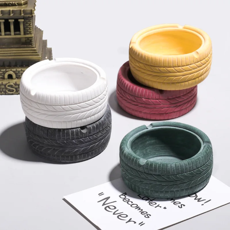 Креативная Ретро пепельница Iqos для шин круглая гостиной Офисная портативная