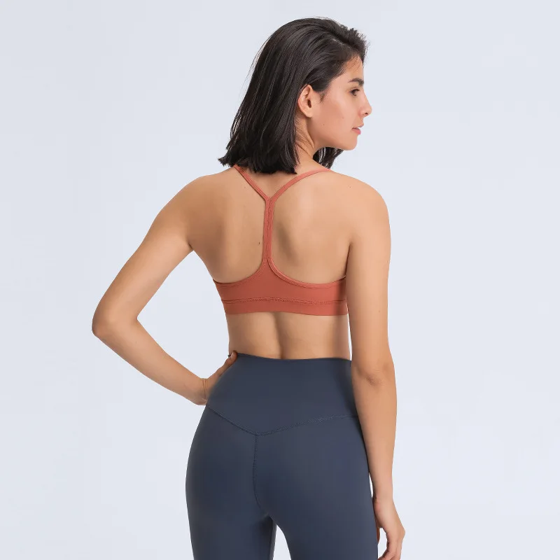 

Sports Bra High Impact Padded Fitness Yoga Crop Top Women Push up Gym Workout Tank Tops Beautiful Back Elastic