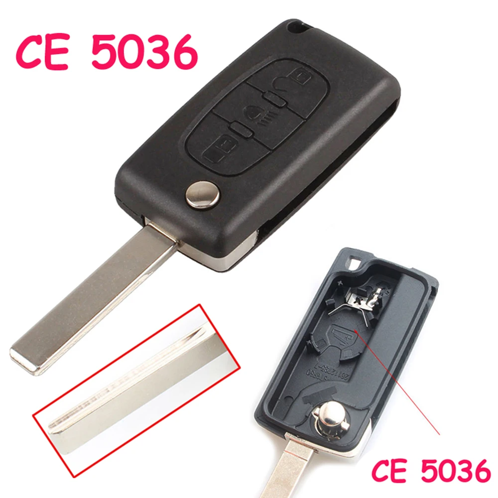 Чехол для автомобильного ключа с 3 кнопками корпус пульта дистанционного