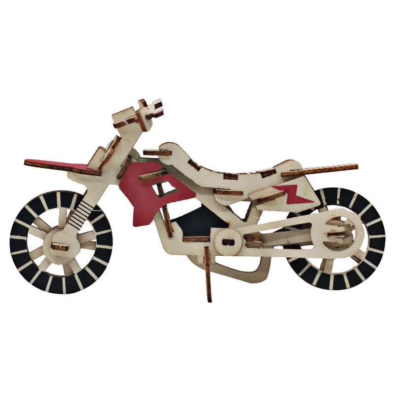 

3D 3D Puzzle Model Handmade Wooden Assembled Simulation Car Model Puzzle DIY Small Toys