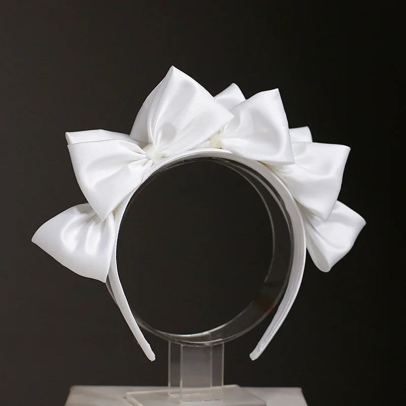 

New Bride Wedding Fairy Beautiful Bow Headband Hair Accessories Beautiful Writing True Love Outdoor Accessories