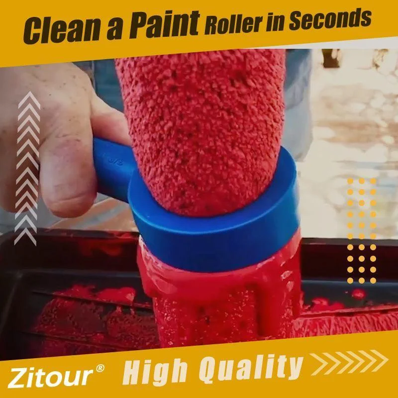 

New Zezzo® Paint Roller Saver ABS Blue Paint Roller Cleaning Tool Easy to Clean