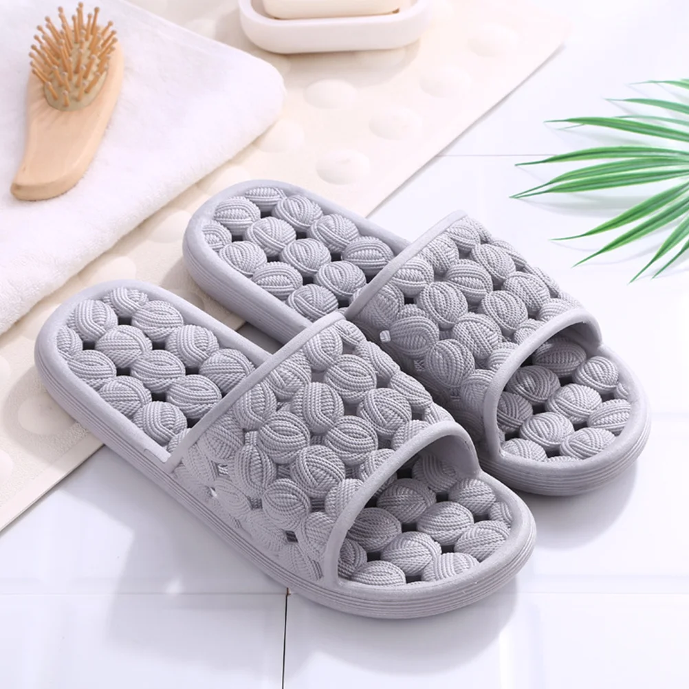 

1 Pair of Indoor Slippers Dripping Slippers Houdehold Shower Footwear Supplies