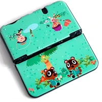 anti slip matte hard protective case cover game console housing shell for animal crossing for nintendo new 3dsxl game