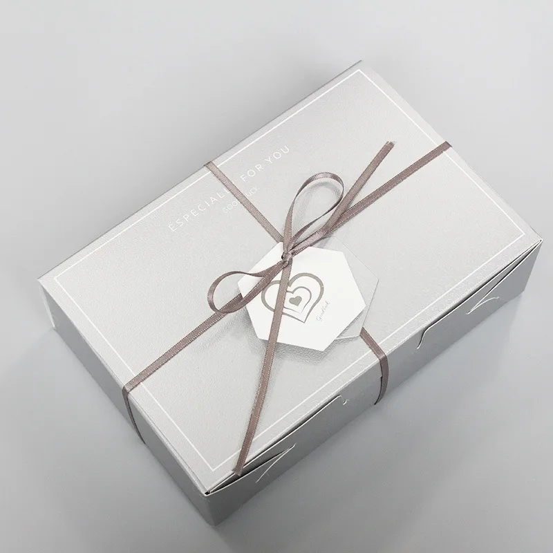 Простые высококачественные белые свадебные подарочные пакеты для конфет