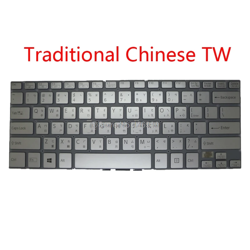 Ноутбук TW клавиатура для SONY VAIO SVF14A SVF14A15CW 9Z.NABBQ.102 149238551TW AEGD58010203A Традиционный