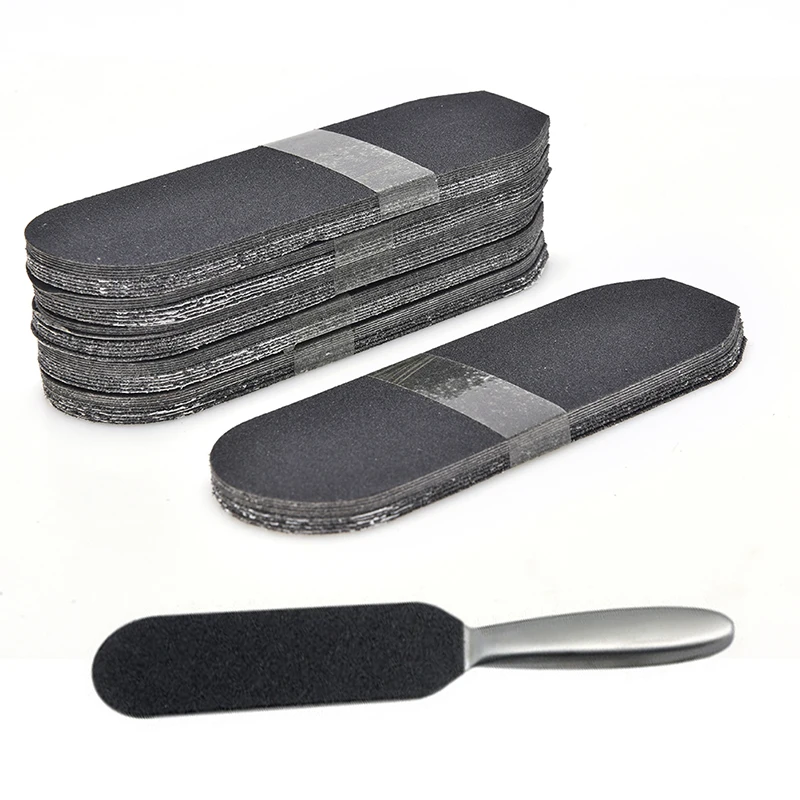 60 шт./упак. само клейкая наждачная бумага для ног сыпучих материалов файл