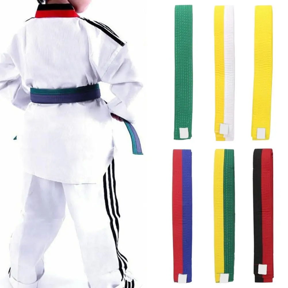 250 см Профессиональный тхэквондо каратэ дзюдо двойной Обёрточная бумага пояс для