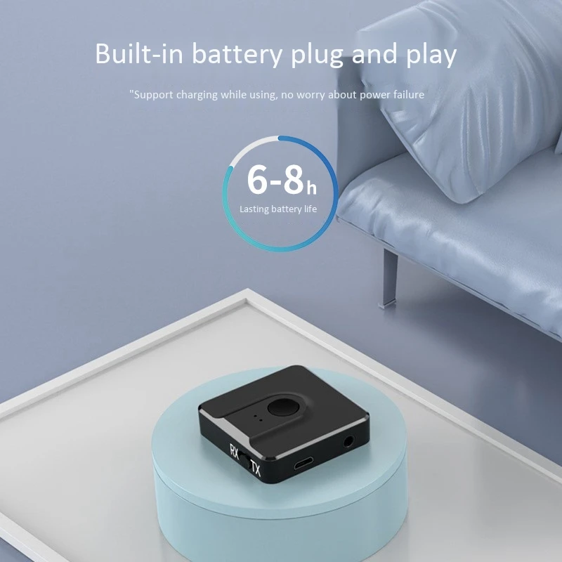 Bluetooth-совместимый адаптер ресивера 5 0 для аудио Bluetooth/комбинированный передатчик