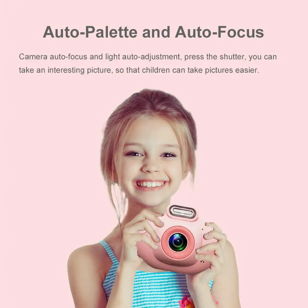 2 в 1080P экран для записи видео мультяшная портативная SLR HD Нескользящая