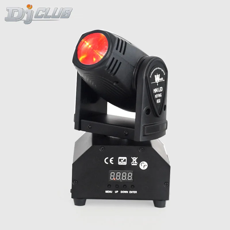 Lyre Beam Led Moving Head 10W RGBW 4In1 Colors Disco DMX Light For Dj Bar Party