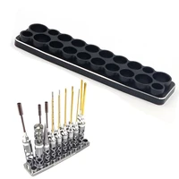 repair tool box multifunction screwdriver set base holder aluminum alloy shelf stable accessories practical portable rack