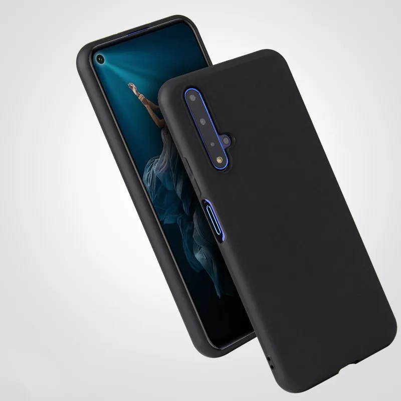 HOECOGE Matte Mobile Phone Cases For Honor 20 Pro Soft Silicone TPU Protective Cover 20S 20i lite Coque Fundas Capa | Мобильные