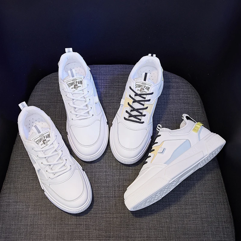 Кеды женские высокие Вулканизированная подошва кроссовки модная повседневная