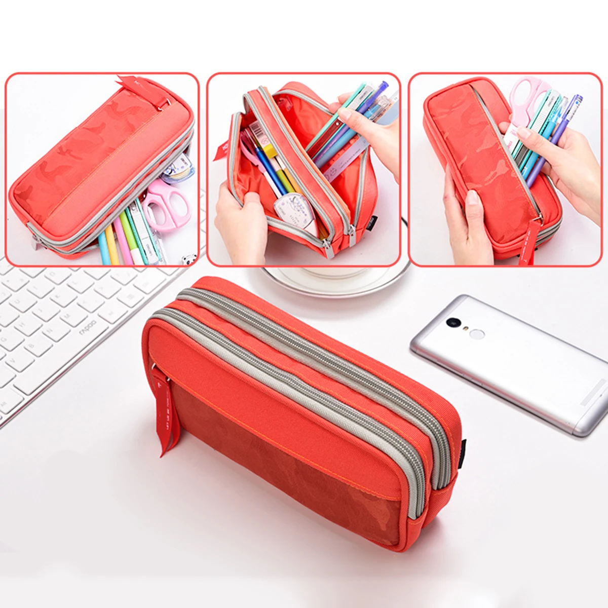 

Пенал для карандашей, 2020, детские школьные канцелярские принадлежности, модная сумка для карандашей, офисные принадлежности для детей, кава...