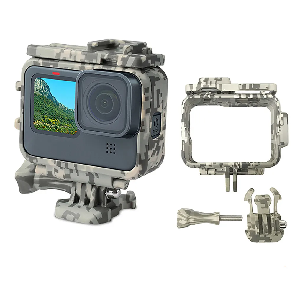 

Защитная рамка Корпус чехол для экшн-камеры GoPro Hero 9 Расширительная рамка крепление Кронштейн Рамка чехол для GoPro Hero 9