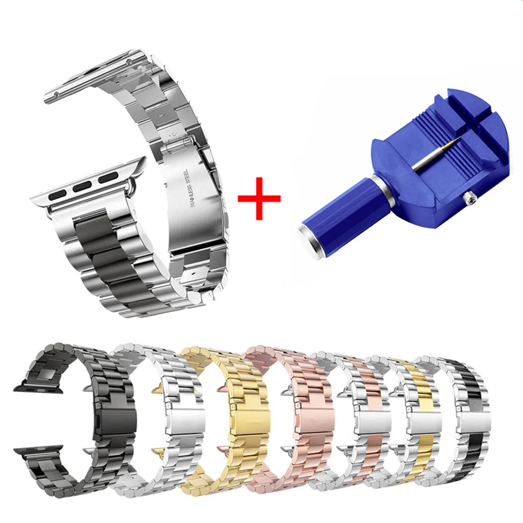 Замените запястье из нержавеющей стали для iWatch 5 серии часов Ремешок (40 мм)