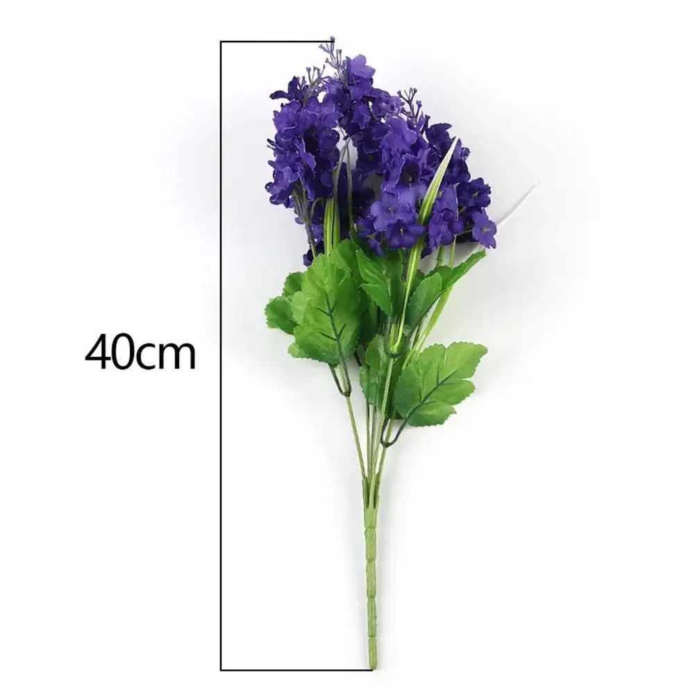 

1Pcs Hyacinth Violet Flower Artificial Flowers Bridal Birthday Ornamental Floral Decor Flowers Home Marriage Party Decorati I5L9