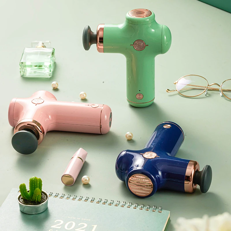 2021 миниатюрный Ручной Ударный Электрический массажер для глубоких тканей