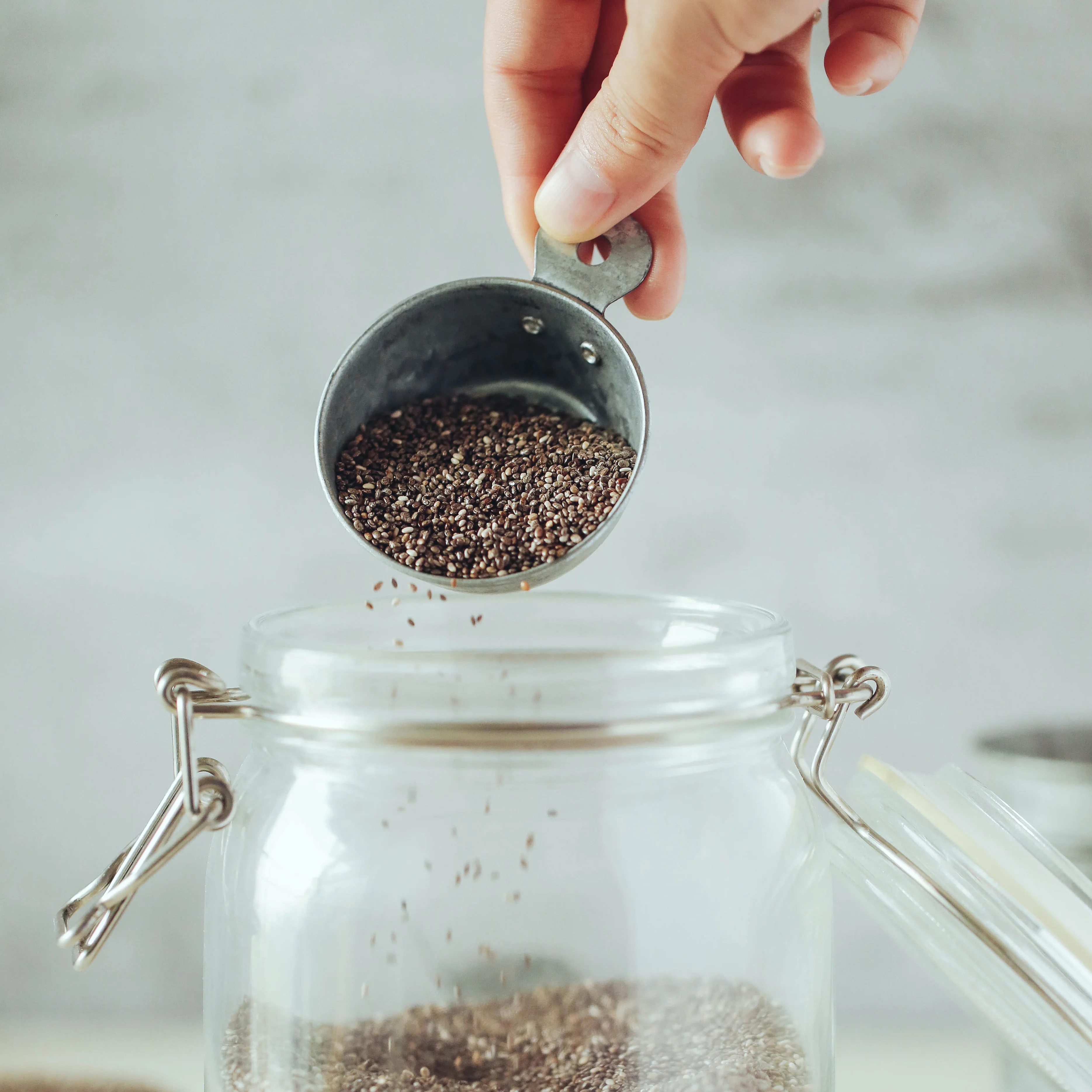 Винтажный набор мерных ложек из кованого железа для выпечки еды реквизит