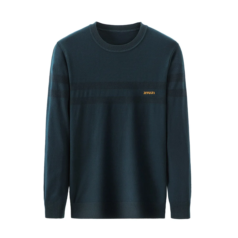 coodrony brand sweater pullover men clothing fashion casual striped o neck pull homme autumn winter knitwear shirt jersey c1389 free global shipping