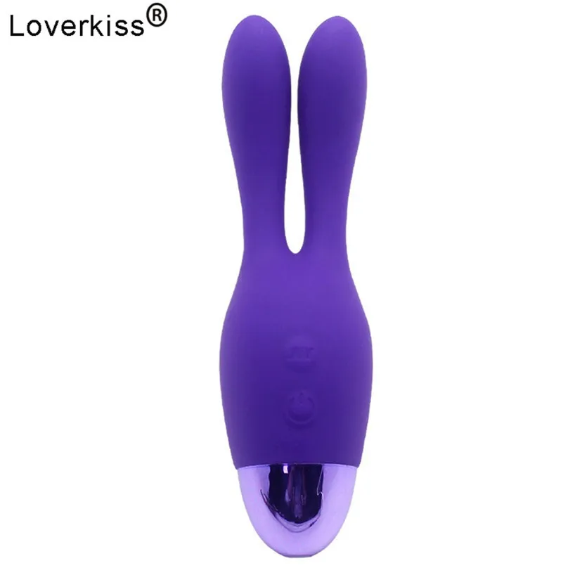 Секс игрушки Loverkiss для женщин USB устройство 10 скоростной двойной мотор