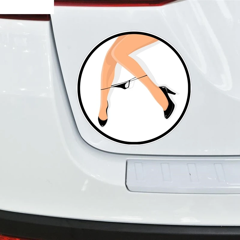 Персонализированные женские трусики капельница яркая наклейка для автомобиля -