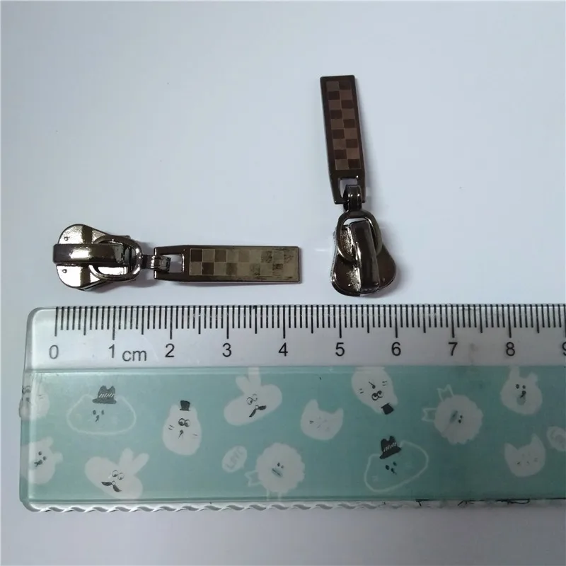 20Pcs 5# Gun Black Metal Zipper Head For Resin B3 | Дом и сад