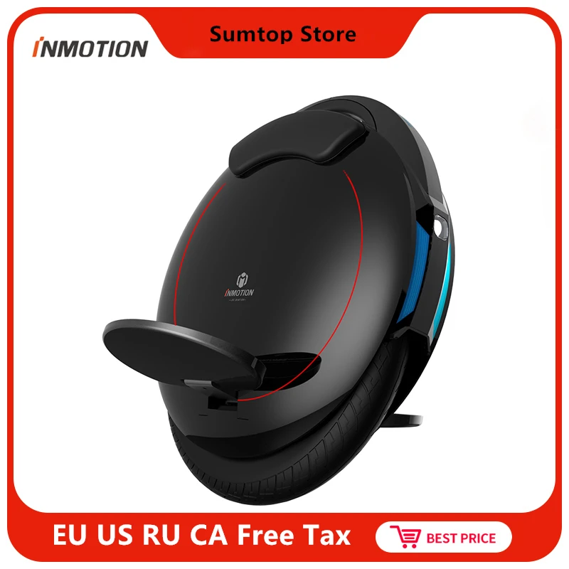 Inmotion SCV V5F самобалансирующийся скутер, Электрический Ховерборд, Одноколесный велосипед EUC, международная версия, бесплатный налог на ЕС
