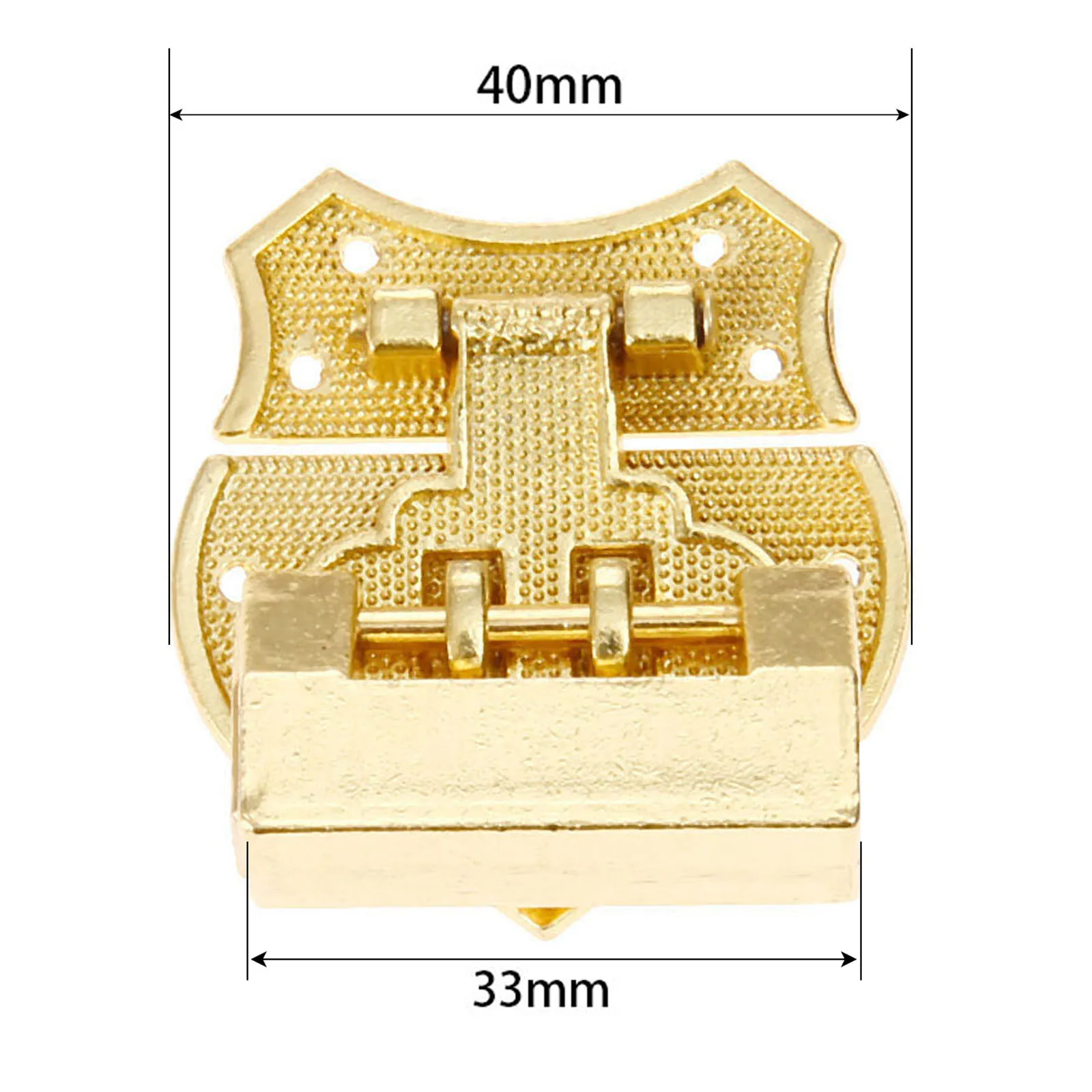 2Pcs Vintage Antique Lock Zinc Alloy Chinese Old Retro Keyer Padlock Jewelry Wooden Box Drawer | Строительство и ремонт