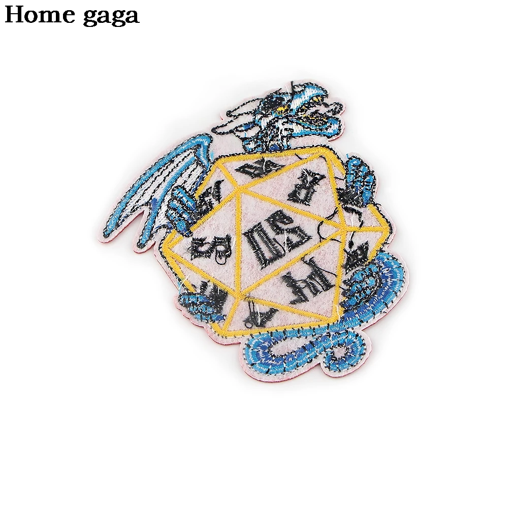 

D2949 Homegaga Wholesale 20pcs/lot Patches for Clothing Iron on Embroidered Sew Applique Patch Badge DIY Apparel