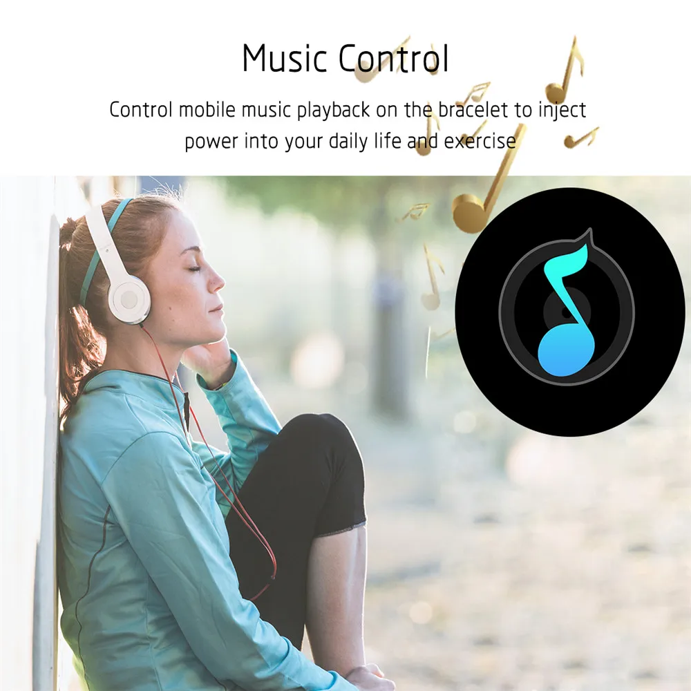 

R5 1.3inch new color screen heart rate blood pressure oximeter step drink water reminder sports smart watch