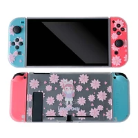 cute pink cartoon flower pattern protective cover high quality material does not leave hand sweat smooth operation accessories