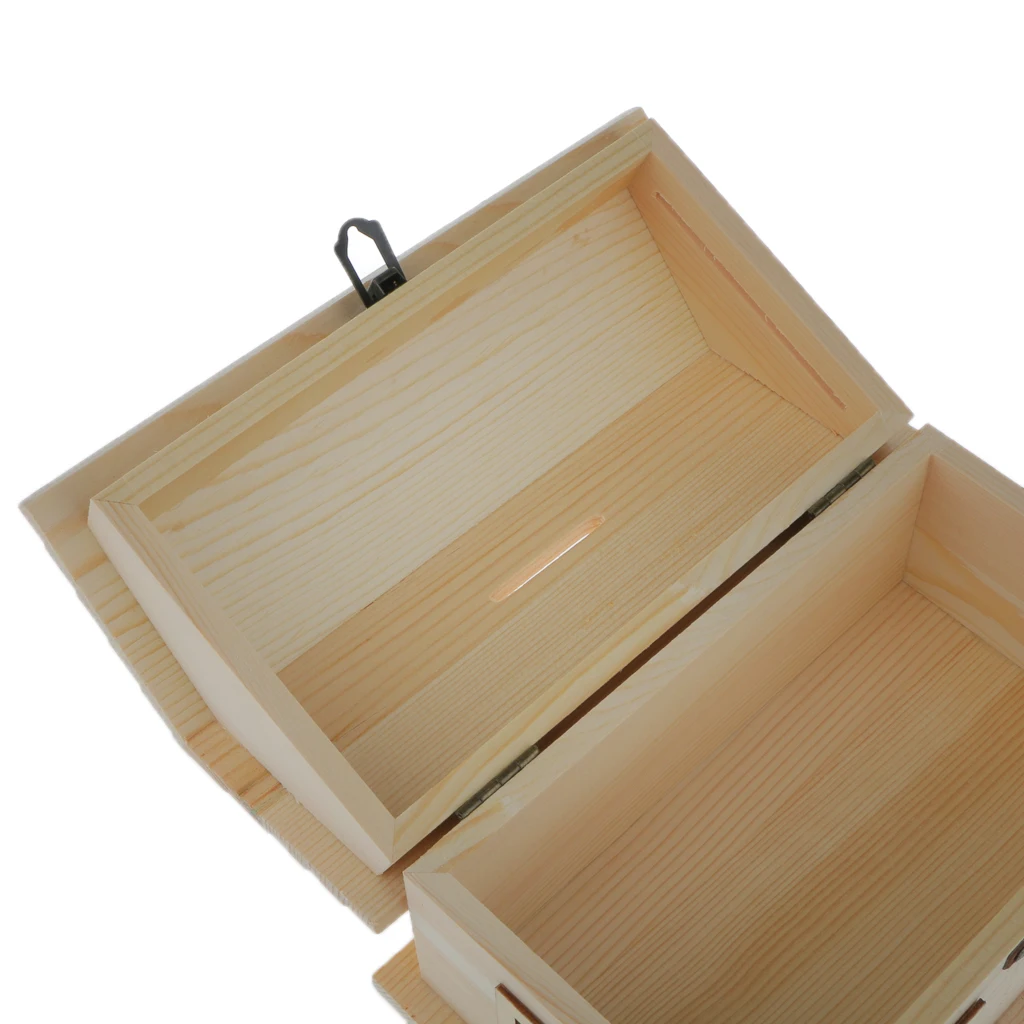 Чехол для хранения ювелирных изделий из простого дерева кукольного домика | Дом и