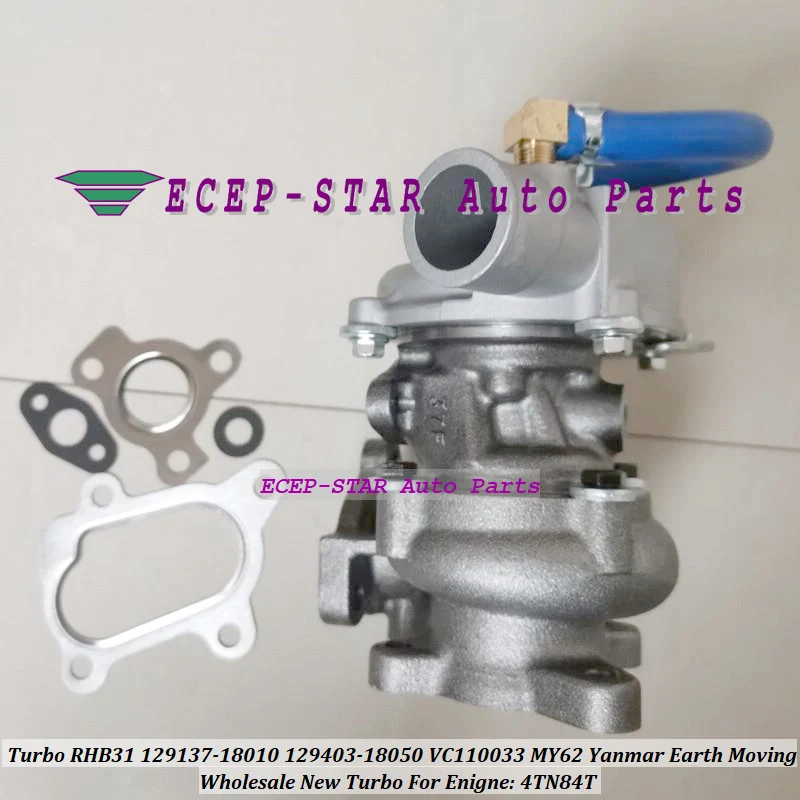 Бесплатная доставка RHB31 VA110021 VA110024 129403-18050 129189-18010 Turbo для промышленного двигателя