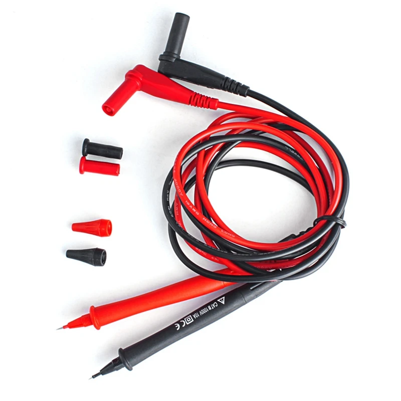 

Тестовые щупы LODESTAR, 10 А, 1000 В, штифт для цифрового мультиметра, игольчатый наконечник, мультиметр, тестовый щуп, провод, ручка, кабель